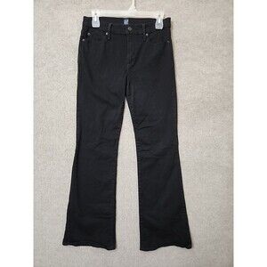 GAP 1969 Perfect Boot Jeans Womens 29 Short Black Bootcut Cowgirl Western Rodeo